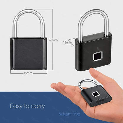 Keyless Usb Rechargeable Door Lock