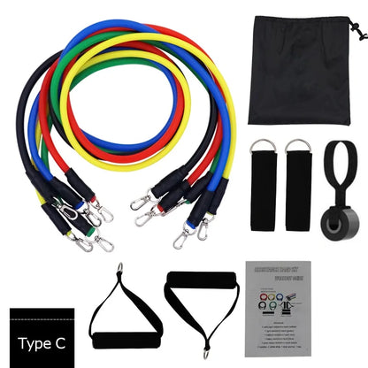 Fitness Resistance Bands Set