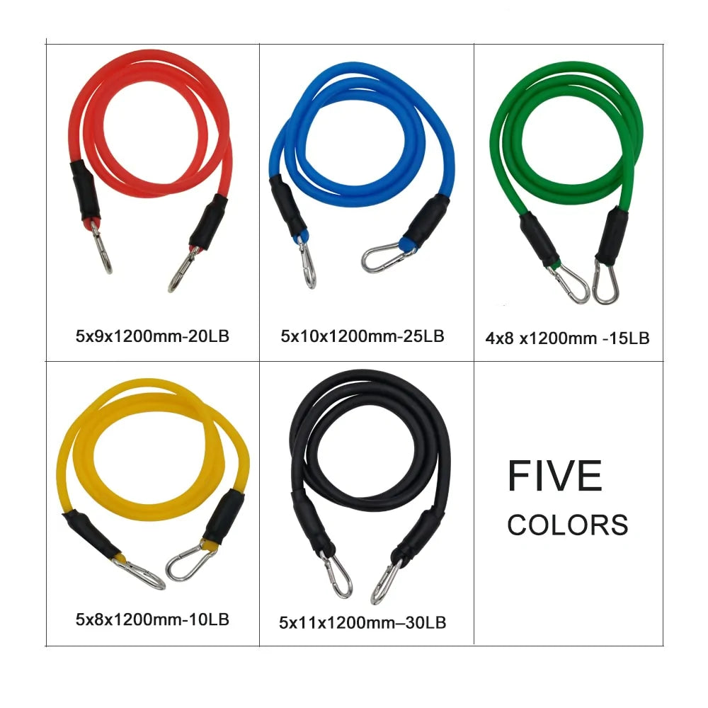 Fitness Resistance Bands Set