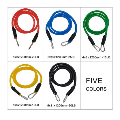 Fitness Resistance Bands Set