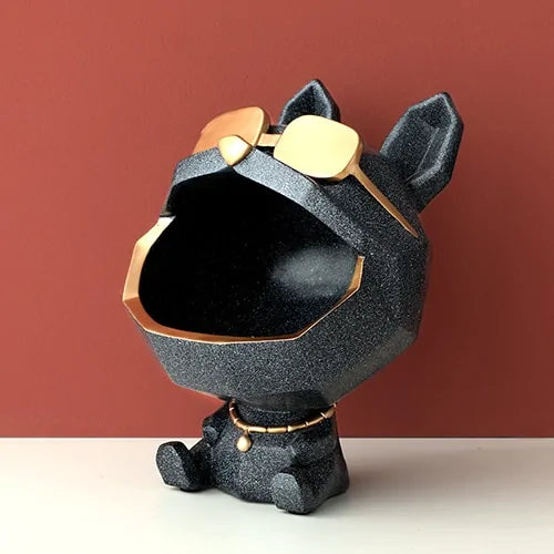 Big Mouth Dog Resin Storage Box: Cool Home Decor Gift